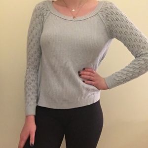 LOFT Pale Blue Sweater COZY and CLASSIC
